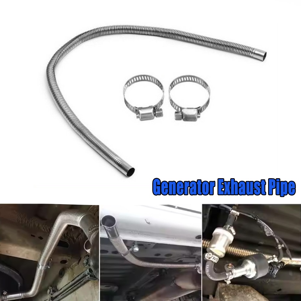 Flexible Hose Braided - 排気ホース発電機用オートバイ排気管ステンレス鋼フレキシブルヒーター部品ステンレス鋼排気管 Oi X7D4
