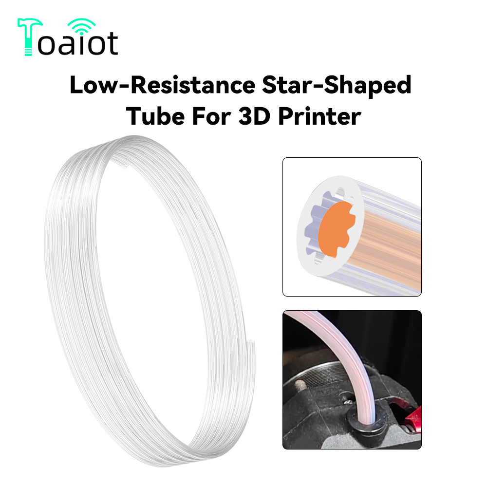 Ptfe Tape Thread - 低抵抗星型 PTFE チューブ 3D プリンター用 OD