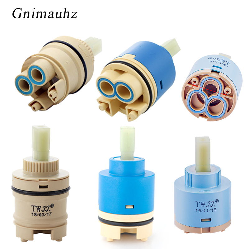 Basin Mixer Cartridge - タップミキシングハイスプールバルブ 35mm/40mm セラミックカートリッジ 蛇口カートリッジ ミキサー キッチン