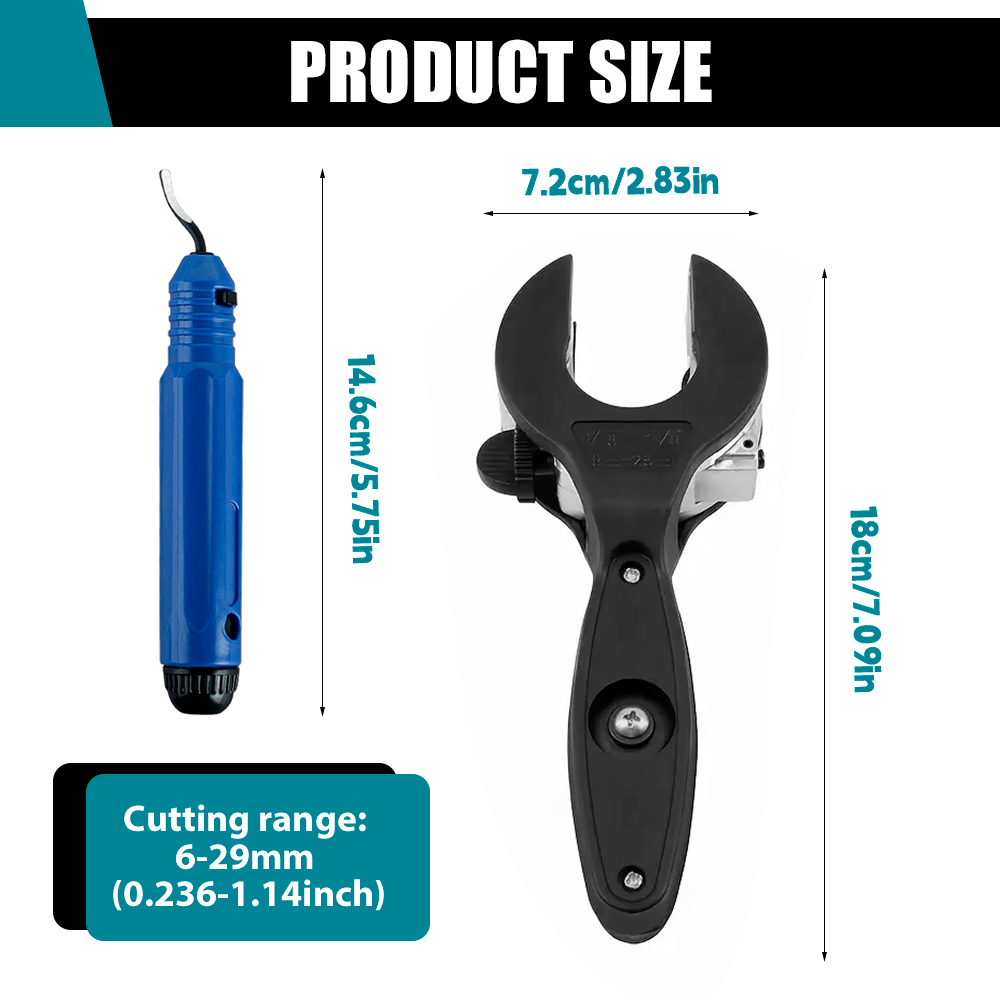 6-29mmラチェットパイプカッター、家庭用多目的切断ツール - Pipe Cutter Ratchet のレビューと価格