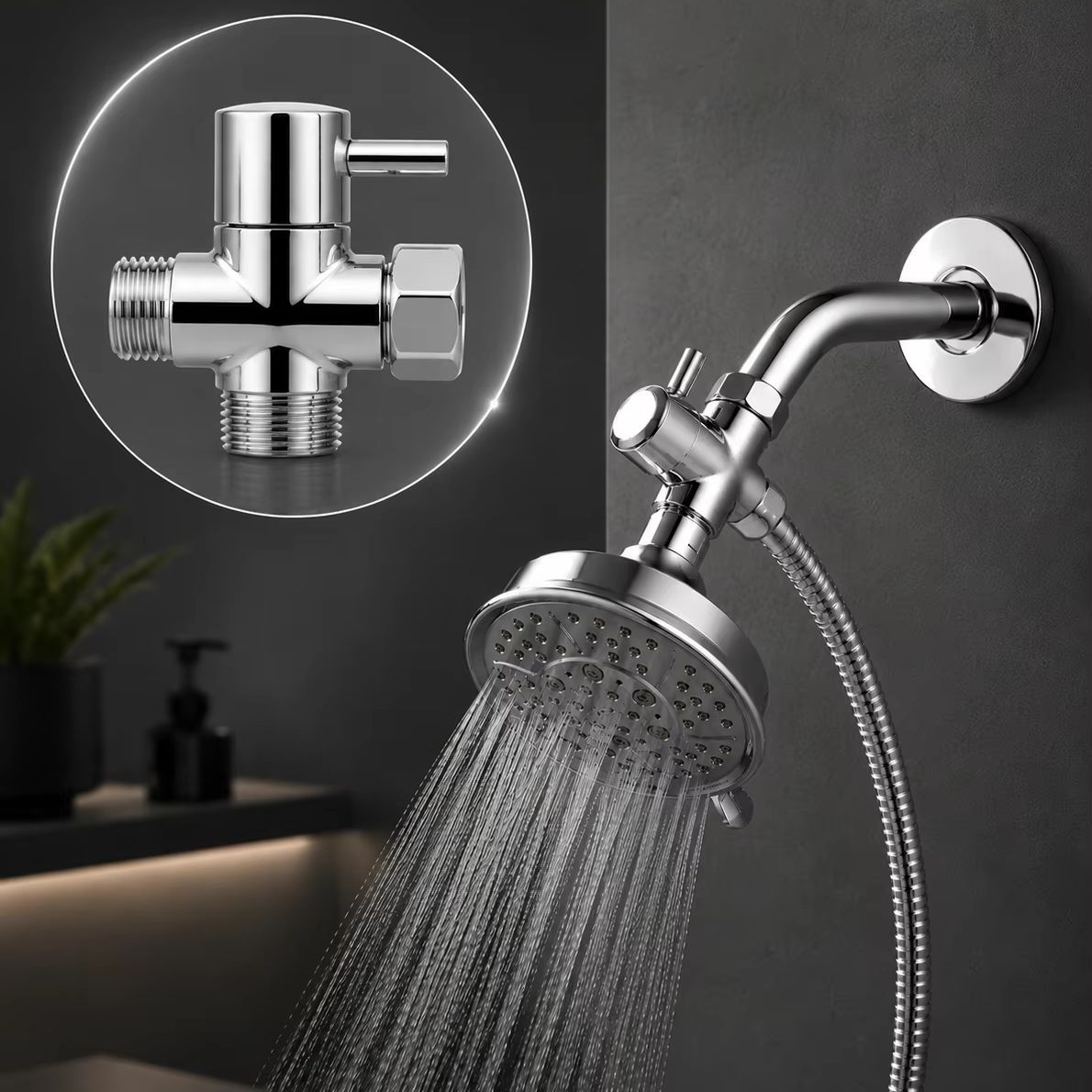 SANIVITAL 3 ウェイ シャワー ダイバーター バル - Shower Valve Cartridge のレビューと価格