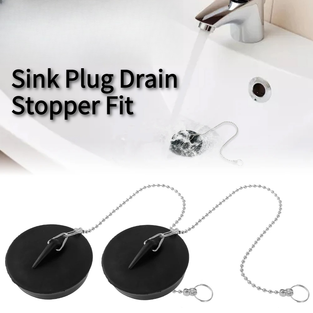 2/4/8 個シンクプラグユニバーサル排水ストッパーラウンド - Drain Pipe Clip のレビューと価格