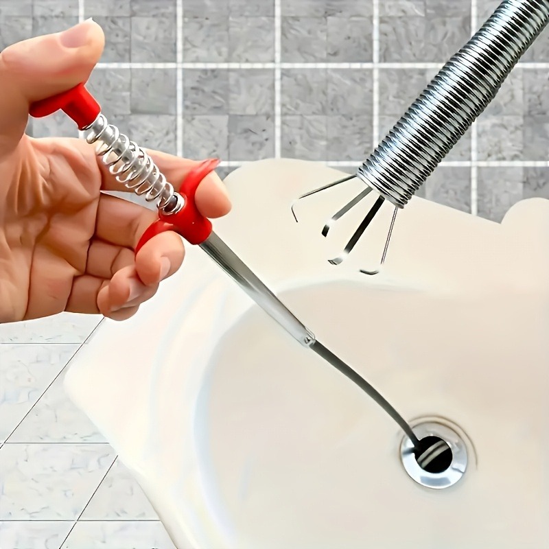 1個入り下水道清掃器、トイレの詰まり解消器 - 家庭用トイレ - Drain Pipe Clip のレビューと価格