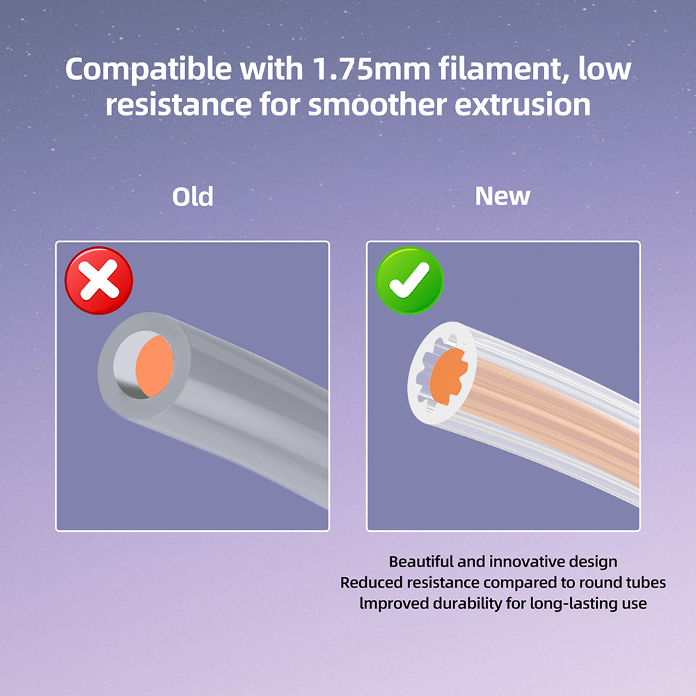 低抵抗星型 PTFE チューブ 3D プリンター用 OD テ - Ptfe Tape Thread のレビューと価格