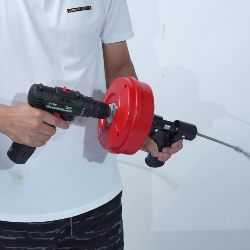 プロ仕様の排水管清掃機/電動フレキシブル配管パイプ浚渫機 5 - Drain Snake Flexible のレビューと価格