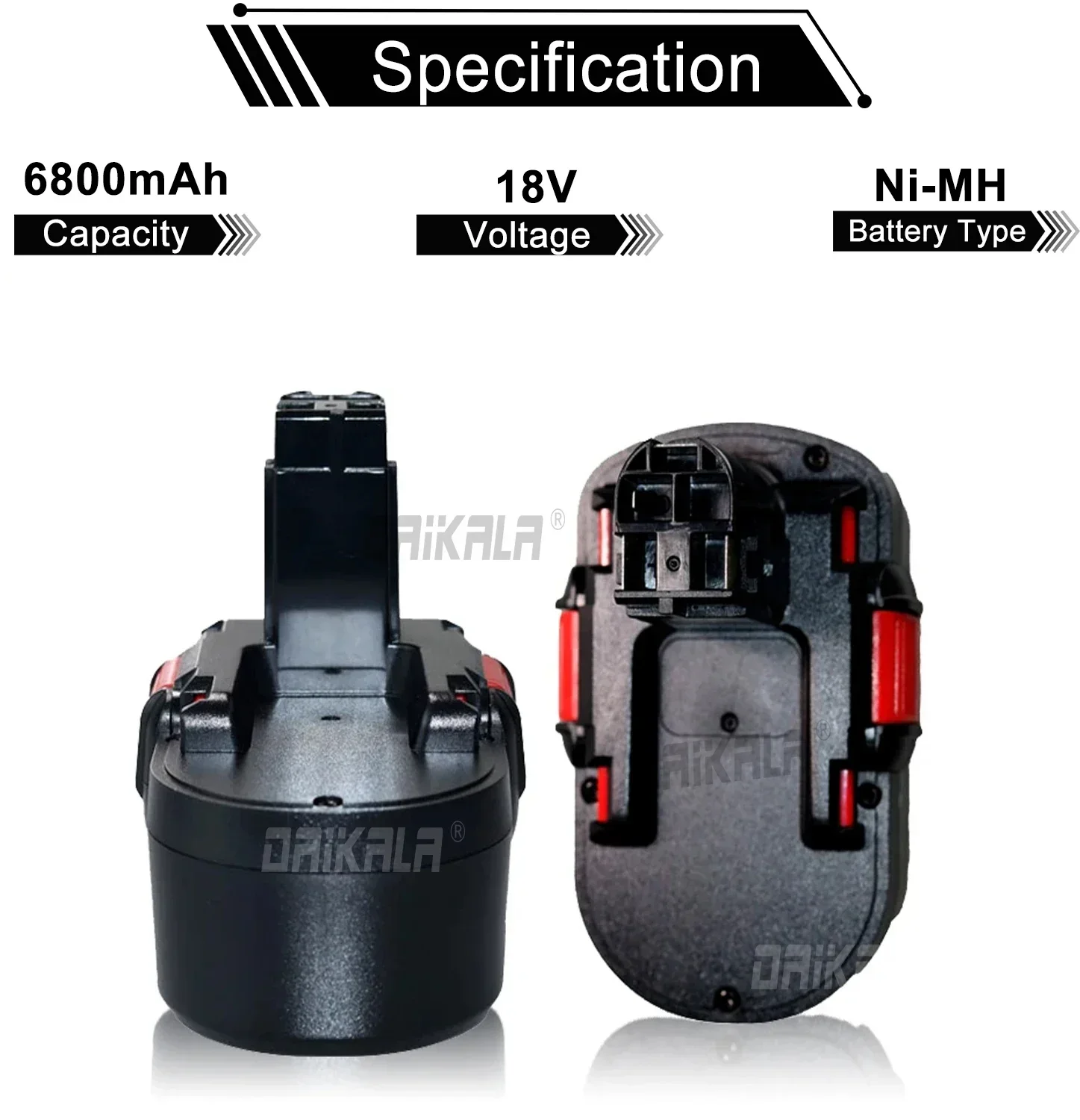 オリジナルボッシュ 18V 6.8Ah BAT025 充電式 - Bosch Drill Gsb 18V のレビューと価格